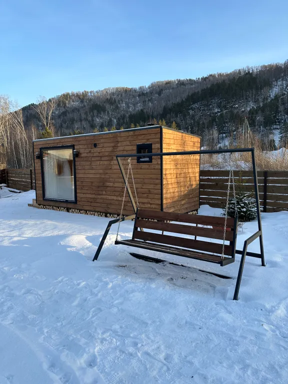 Благоустроенный дом рядом с ГЛК Манжерок