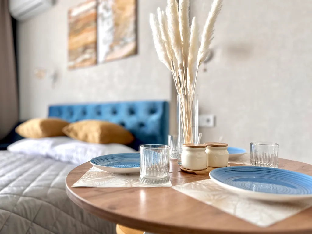 Дизайнерская студия Ls-blueberry с видом на море с 4 этажа