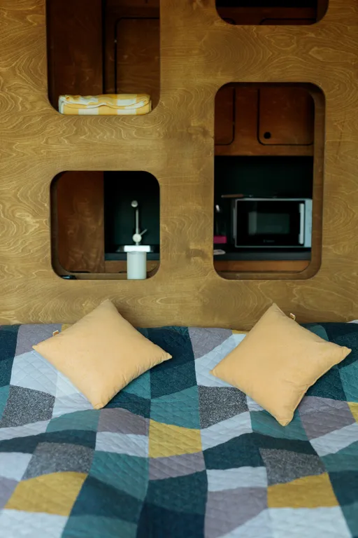 Дом Немо с уличной купелью  в лесу