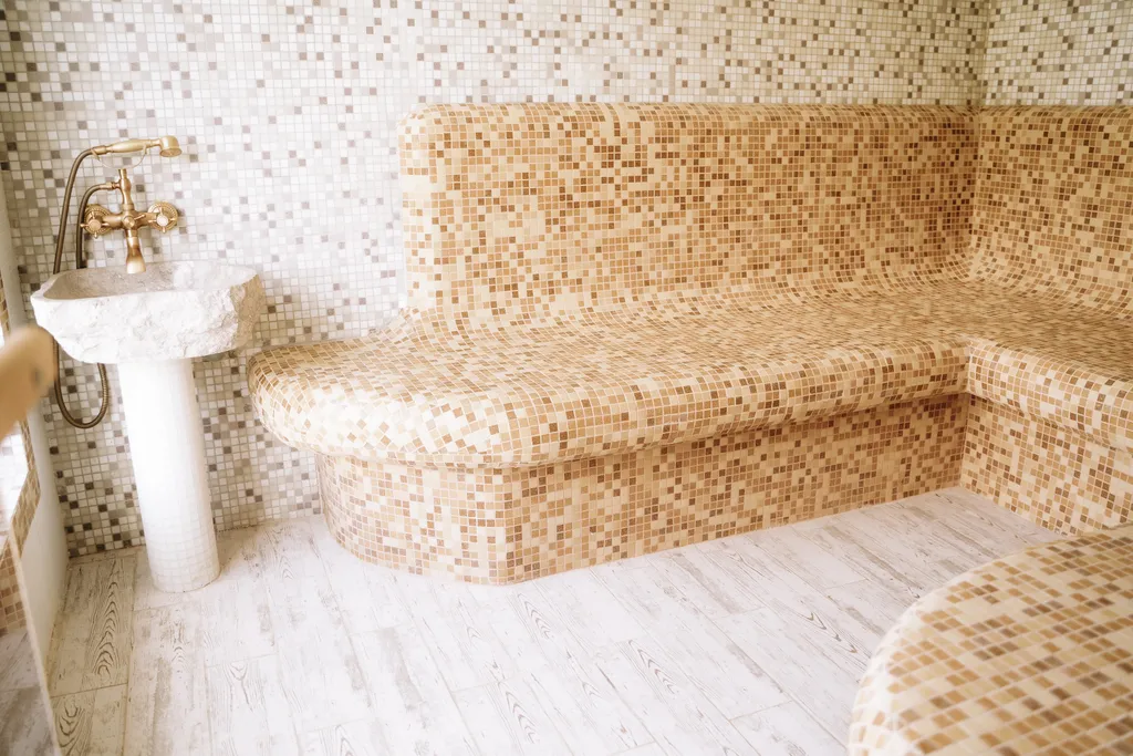 Панорамное шале с хаммамом на берегу водохранилища