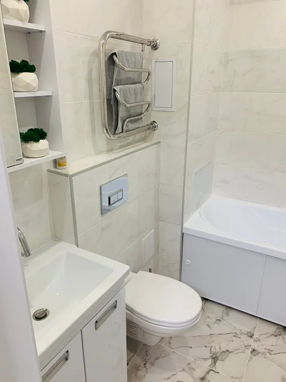 Квартира Уютная студия с кондиционером в доме рядом с аэропортом Толмачево — Обь