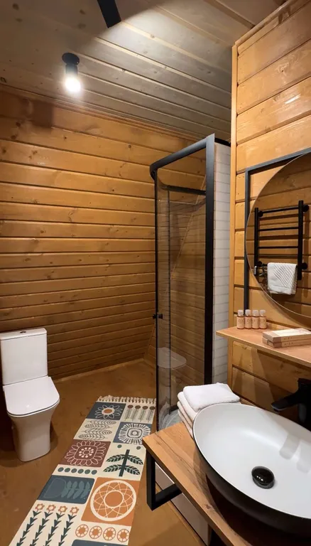 Средний домик в глэмпинге эко-ферма Гуляй поле