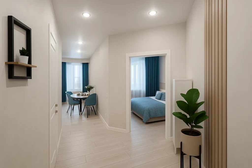 Квартира Квартира Комфорт и удобство в каждой деталиЖигулина роща возле ТЦ Меганом — Мирное