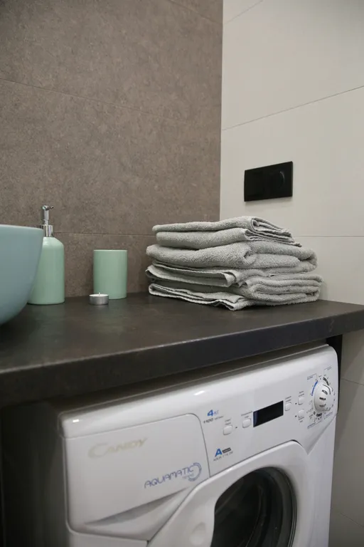 Квартира Апартаменты "Малевич" - мята лаванда и горький шоколад в интерьере — Калининград