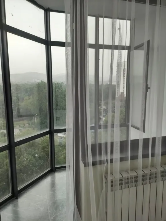 Квартира Евродвушка с хорошим видом на горы, парк в старом центре города — Алматы