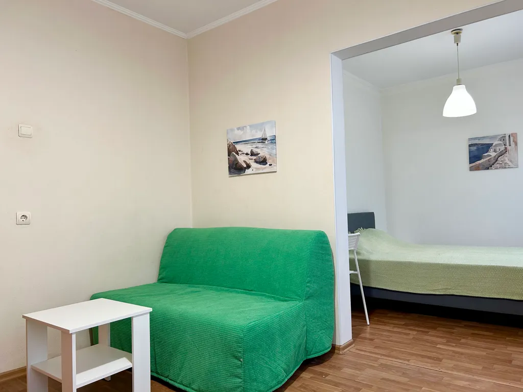 1-к квартира, 5 остановок до центра на автобусе