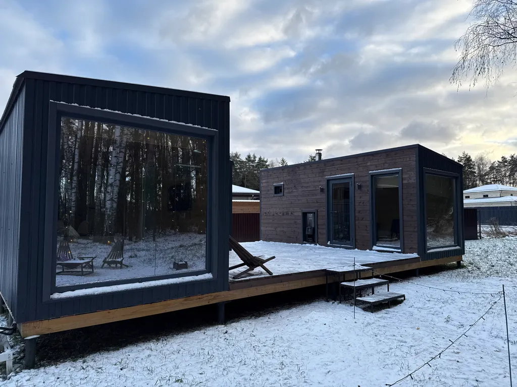 Домик с собственной баней