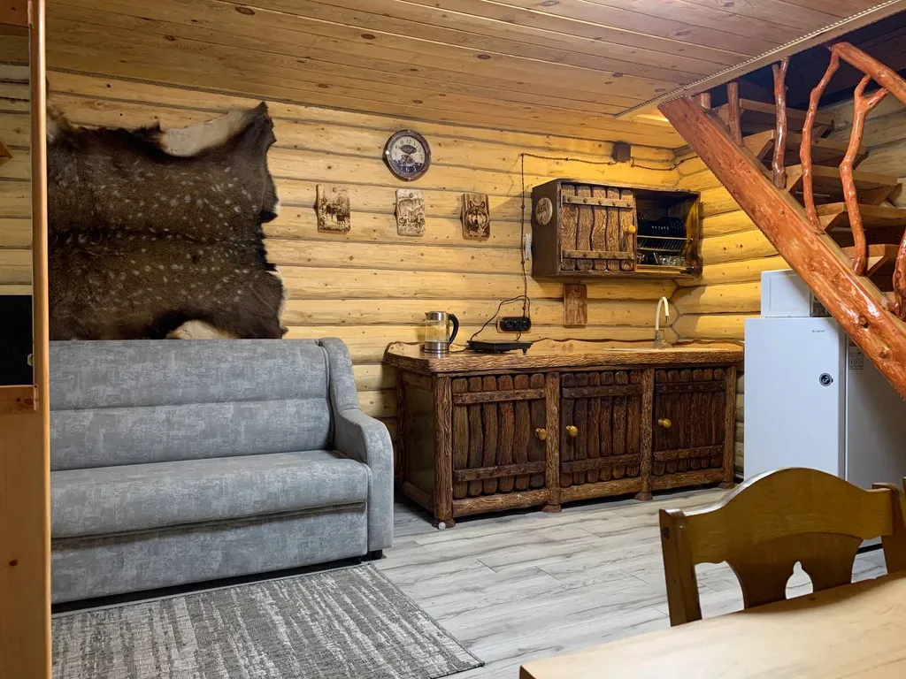 Дом на Алтае рядом с горами и рекой Бия