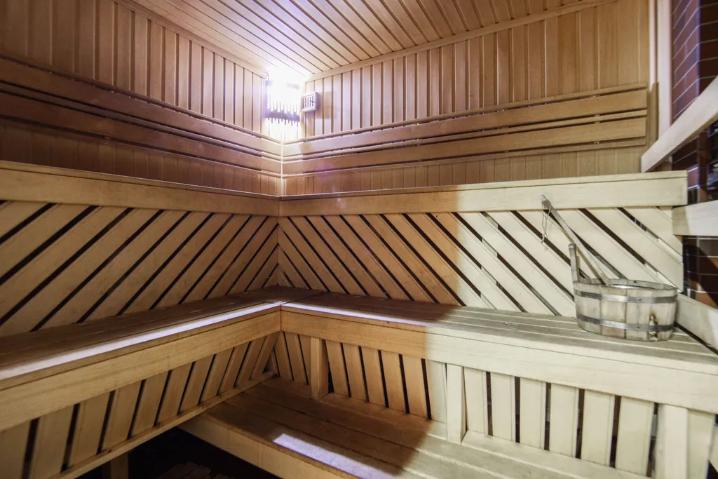 Шале с баней бассейном и видом на озеро