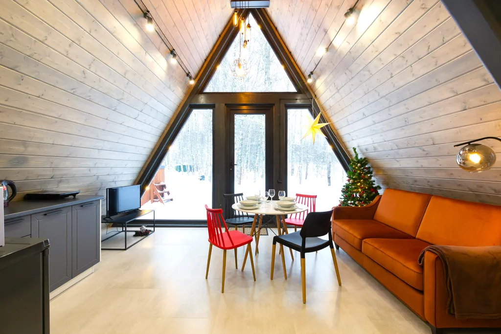 A-Frame с купелью