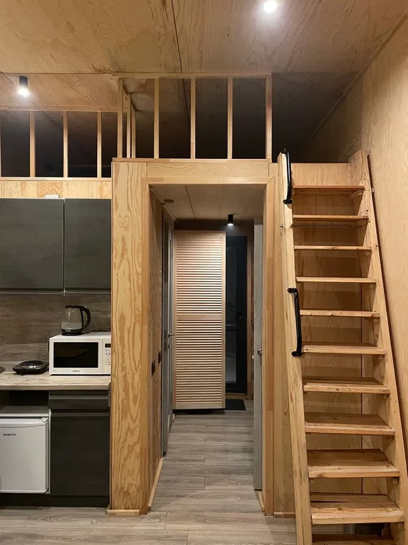 Уютный дом с панорамным видом рядом с природным парком Оленьи ручьи