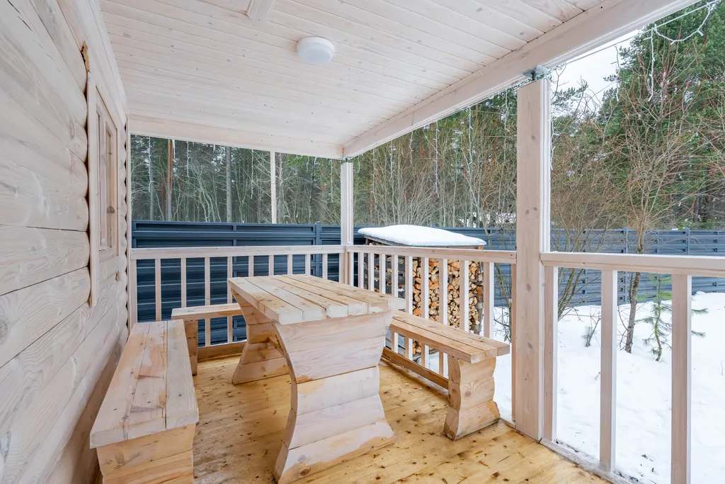 Коттедж Уютные дома аттик А-фрейм у Снетковского озера — Ларионово