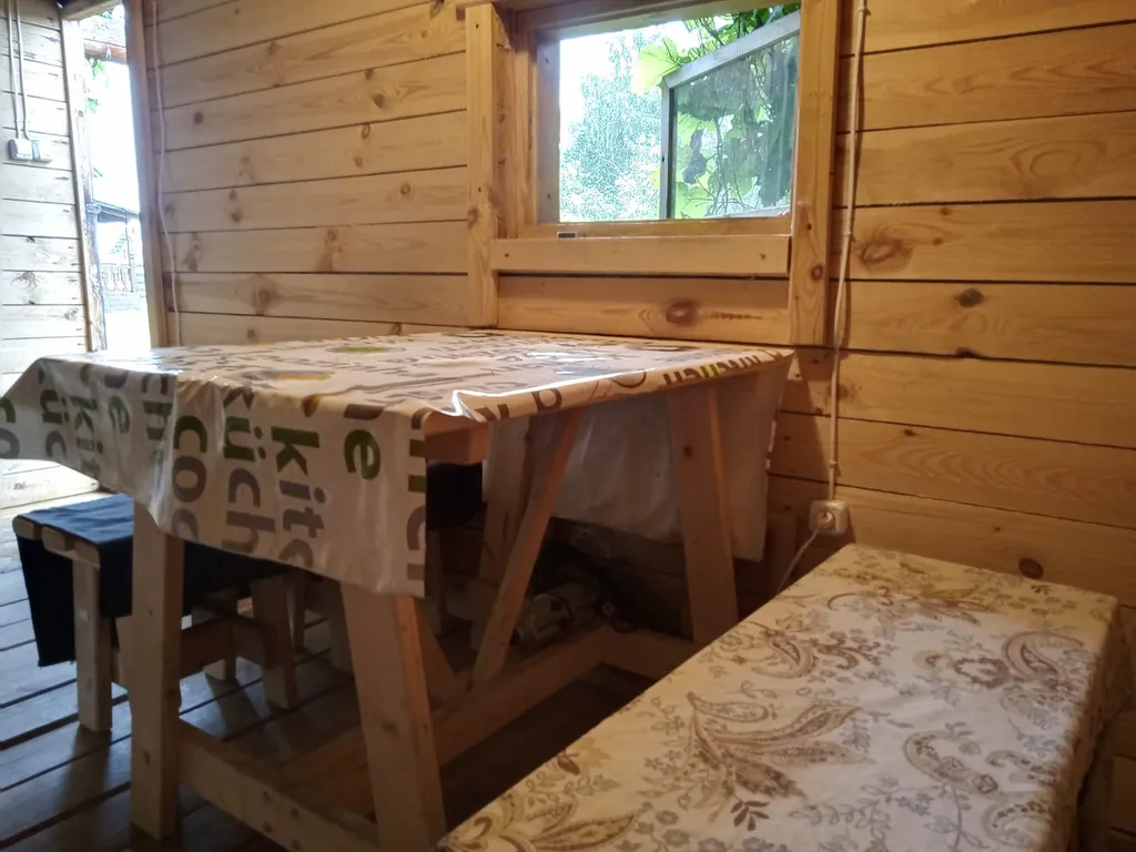 Дом с баней в деревне