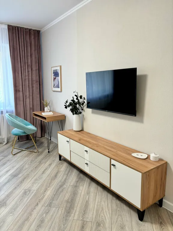 Квартира Просторна, светлая квартира с абсолютно новым ремонтом и техникой — Анапа