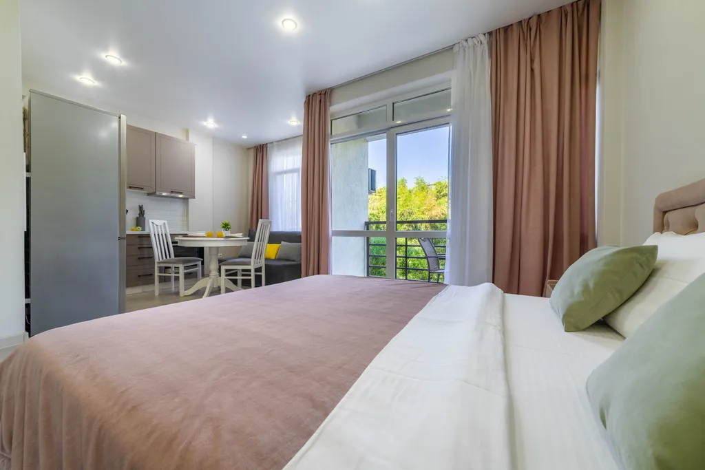 Квартира Квартира Уютная студия у парка Южные культуры — Сириус