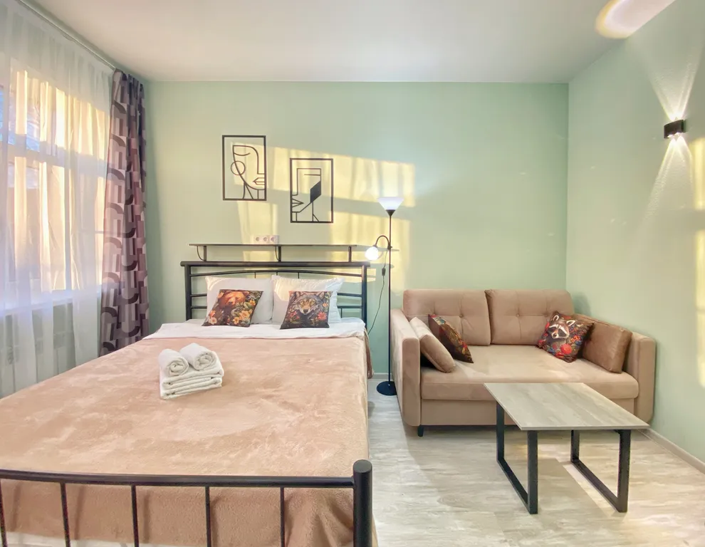 Квартира Просторные апартаменты Апарт-Комфорт у Юбилейного парка — Ярославль