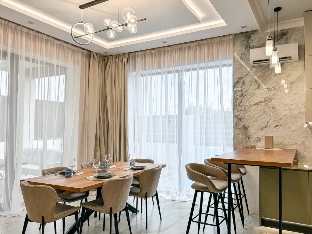 Одноэтажный загородный дом премиум класса