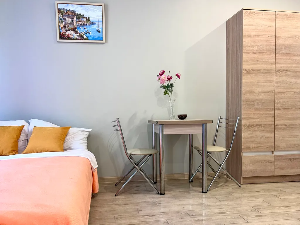 Квартира Уютная квартира в ЖК с бассейном недалеко от моря в Кургородке — Сочи