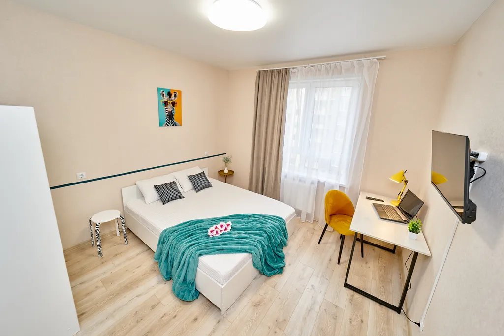 Комфортная 2-комнатная квартира новом ЖК в Индустриальном районе