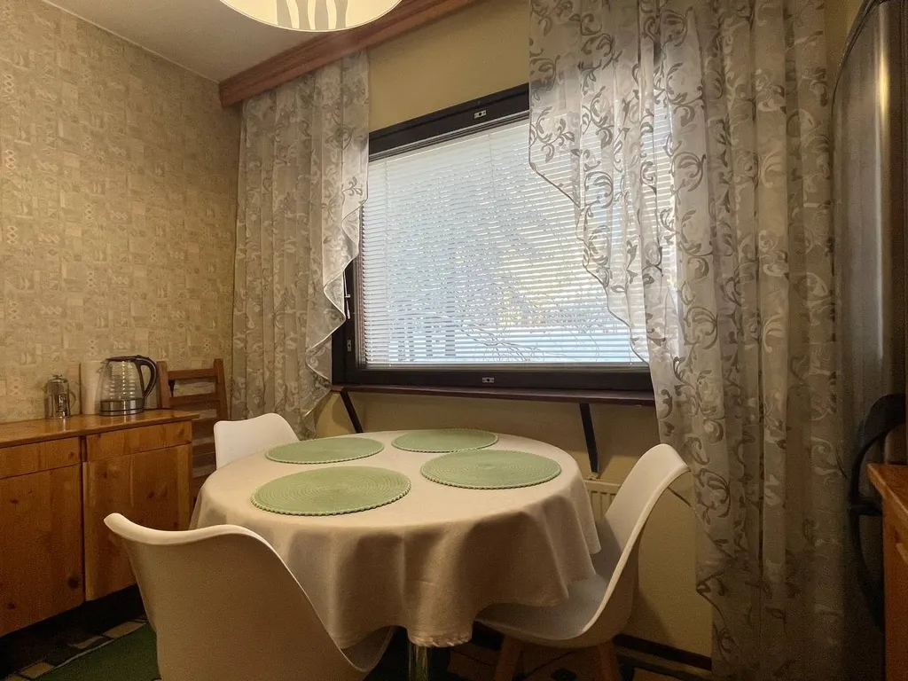 Теплая 2-комнатная квартира на 1 этаже финского дома