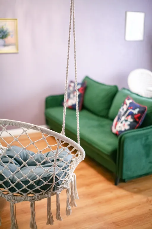 Квартира Атмосферная квартира с качелями в 5 минутах от моря — Светлогорск