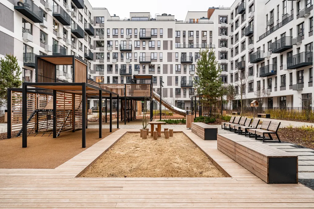 Квартира Квартира Студия Сканди вблизи аэропорта Домодедово и трассы М4 — Сапроново