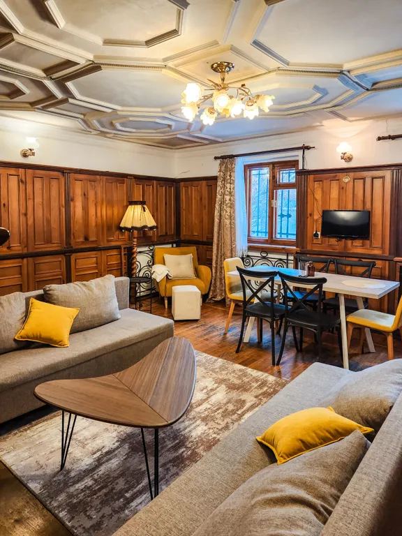 Усадьба Поспеева - дом с камином