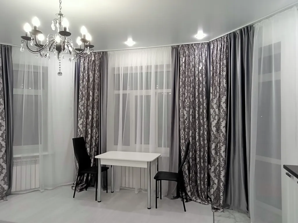 Новая светлая квартира в черно-белом стиле — аренда посуточно в Калуга