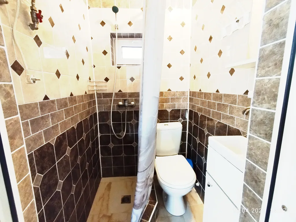 3-местная комната с удобствами с уличной зоной отдыха 7 мин до моря