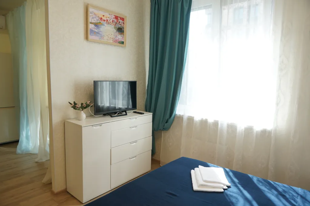 Апартамент с балконом у метро Беломорская