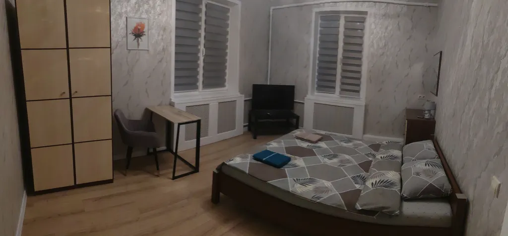 Уютная 2-комнатная квартира с парковкой на территории