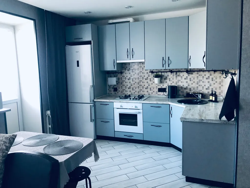 Отличная квартира-студия серый кот