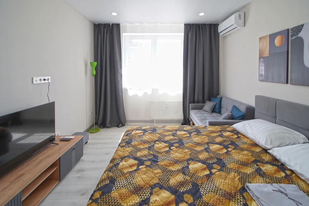 Квартира Уютная квартира с новым ремонтом и мебелью — Краснодар