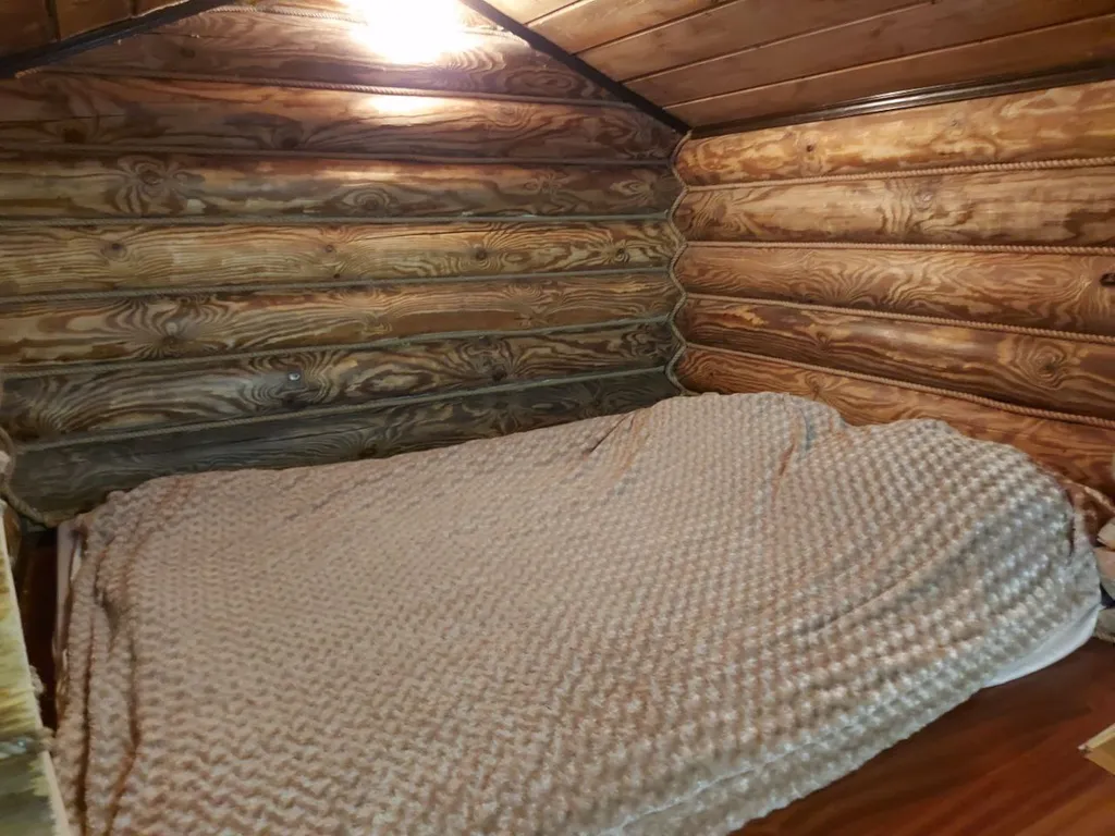 Дом изба в деревне с бассейном и баней