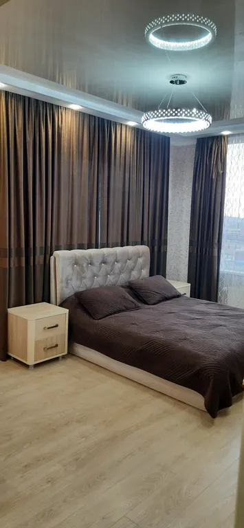 Квартира Квартира Black Square (Черный Квадрат) Современная двушка в элитном районе — Мирное