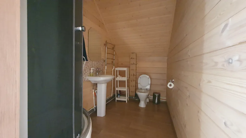 Дом в стиле шале, с сауной