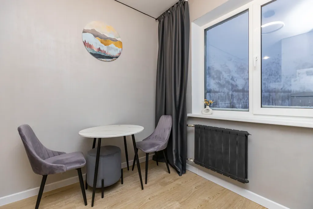 Стильная квартира с прямым видом на горы