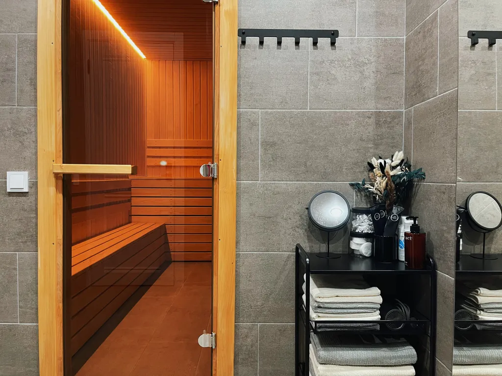 Уютный дом-студия с финской сауной