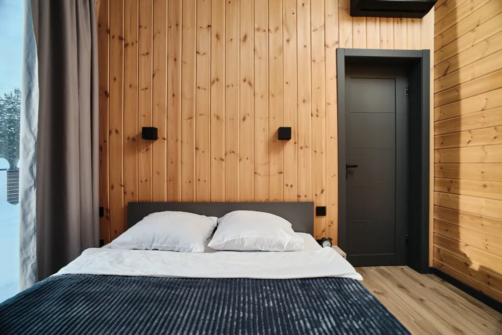 Нoвый уютный дoм с сауной у горнолыжного склона "Черника"