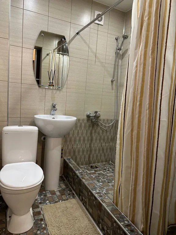 Уютная студия в центре города в стиле Мостовая