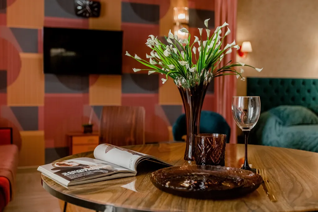 Квартира Red красный apartments квартира премиум с дизайнерским ремонтом — Мирное