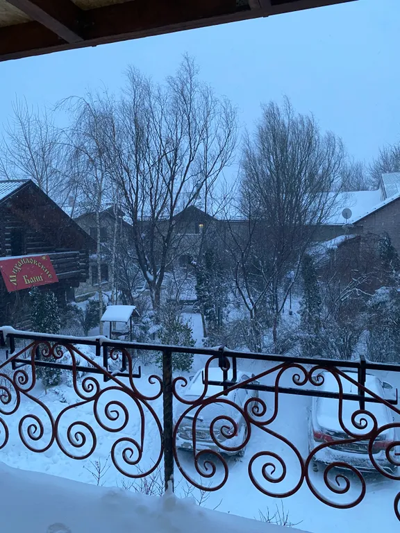 Гостиница с садом и баней