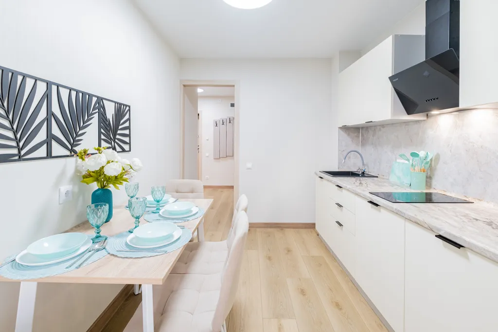 Новая квартира в нежных тонах