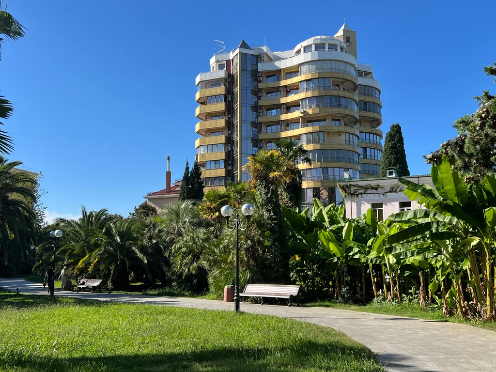 Квартира Квартира Евро-2к у Морпорта — Сочи