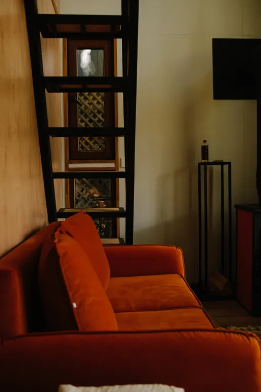 Лесное бунгало с купелью премиум