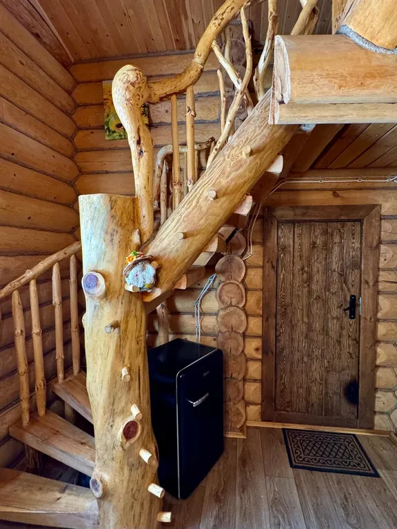 Уютный загородный дом-баня