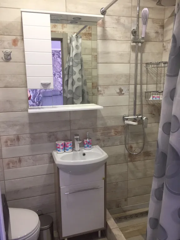 Квартира Квартира Уютная студия на берегу моря — Геленджик