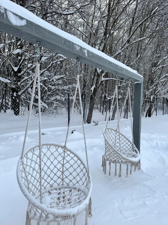 Коттедж Дом с баней и чаном у леса — Дубна