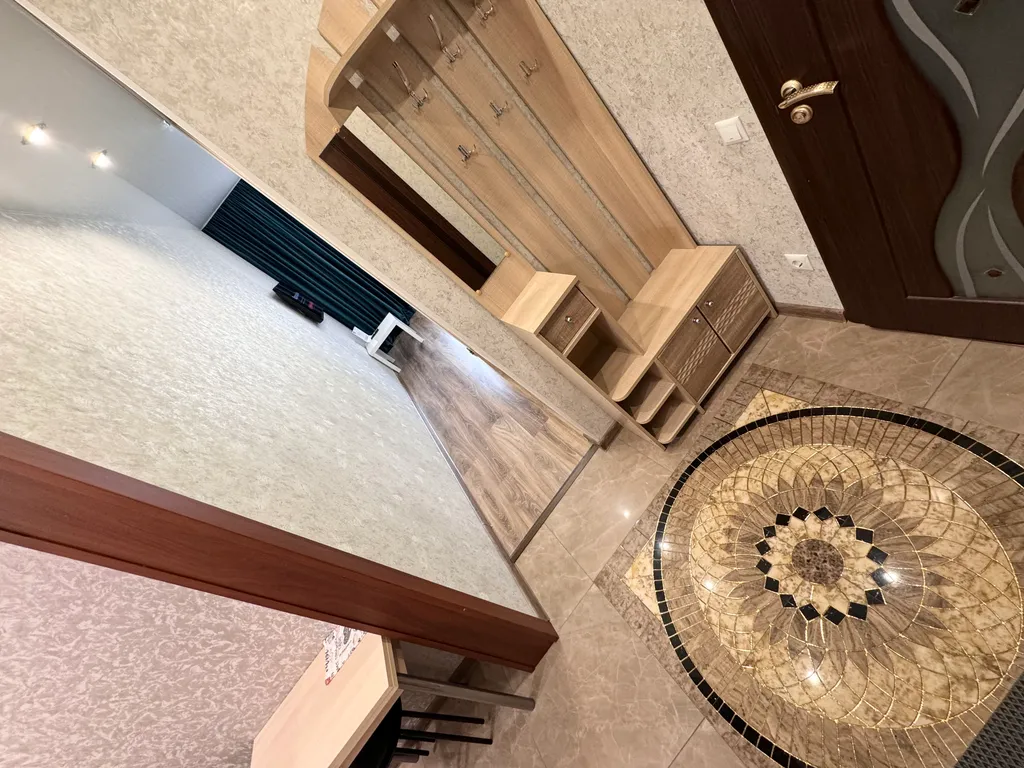 Современная квартира-студия рядом с ТРЦ Аура