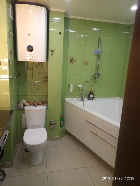 Студия в центре с видом на остров Хортица и реку Днепр